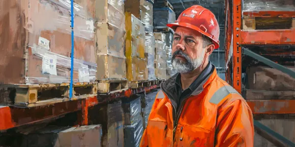 Warehouse director advancing from manager to senior operations leadership